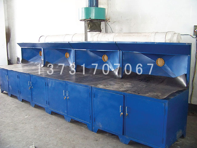 天津金屬制品廠王經理定購的打磨臺和布袋除塵器已發貨 天津金屬制品廠王經理定購的打磨臺和布袋除塵器已發貨